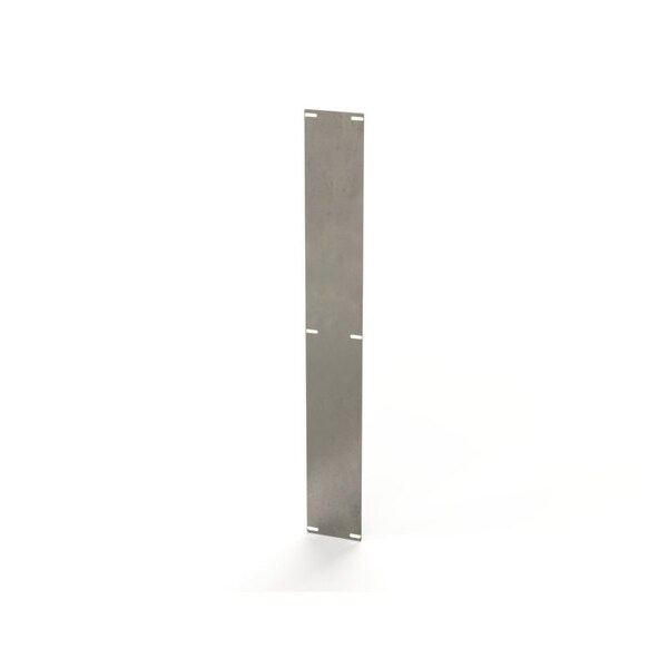 Panel, 71.69 in. H x 9-3/4 in. W x 0.13 in. L, Carbon Steel